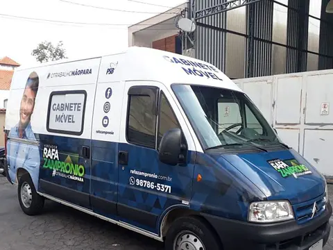 Adesivação de carro para campanha eleitoral