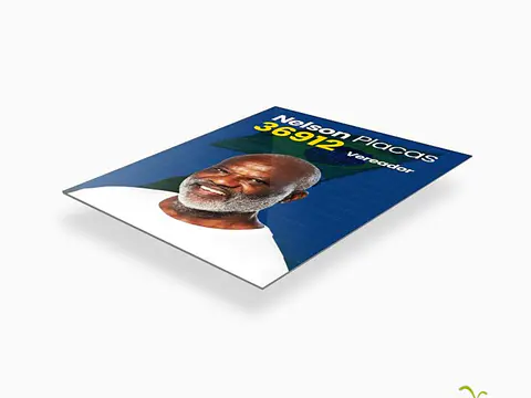 Placas personalizadas para campanhas eleitorais