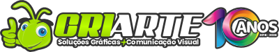 Logo Criarte Gráfica e Comunicação Visual
