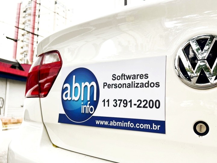 Adesivo Imantado Personalizado 2