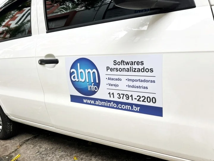 Adesivo Imantado Personalizado 3 Adesivo Imantado Personalizado 3