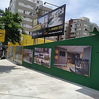Painel em Lona para Stand de Lançamento de Imóveis | Gráfica Criarte